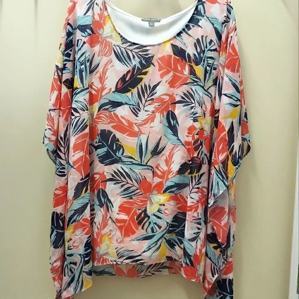 J. London Sheer Covered Tank Top